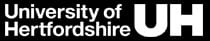 University of Hertfordshire. logo